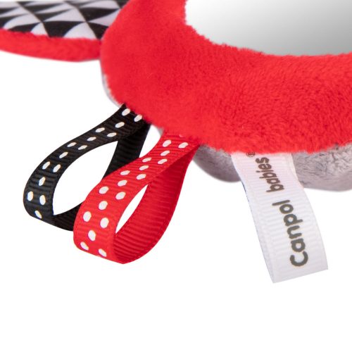 CANPOL sípoló játék tükörrel 