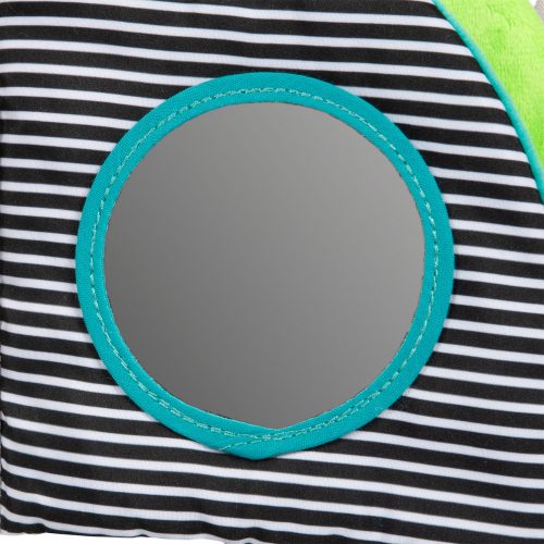 CANPOL szürke macis plüss babakönyv