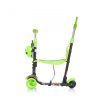 Chipolino Kiddy Evo roller tolókarral - Green Graffiti