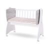 Lorelli First Dreams ringatható bölcső 105x55 - White / Artwood New