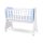 Lorelli First Dreams ringatható bölcső 105x55 - White / Baby Blue New