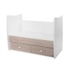 Lorelli Matrix kiságy 60x120 - White Amber 2Box