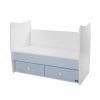 Lorelli Matrix kiságy 60x120 Baby Baby Blue 2Box