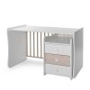 Lorelli Maxi Plus kombi ágy 70x160 - Trio White/Ligh Oak