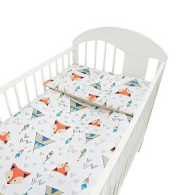 2 részes ágynemű - bézs róka