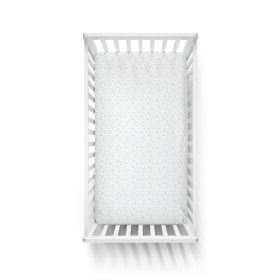 Gumis pamut lepedő - apró fehér csillagok