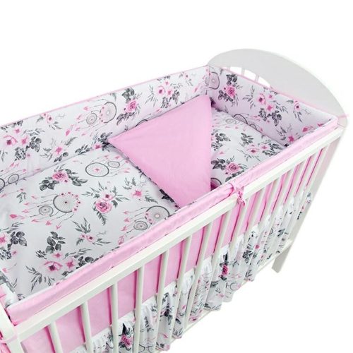 2 részes ágynemű - álomfogó rózsaszín