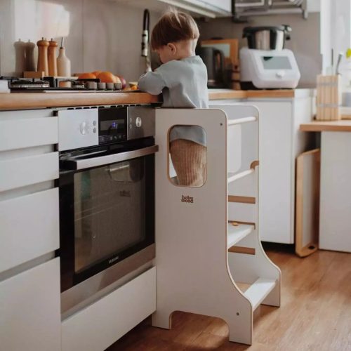 Konyhai fellépő Slim M fehér