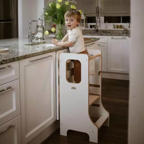 Konyhai fellépő Slim M fehér